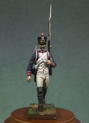 3 Line Infantry Privates Marching 1810