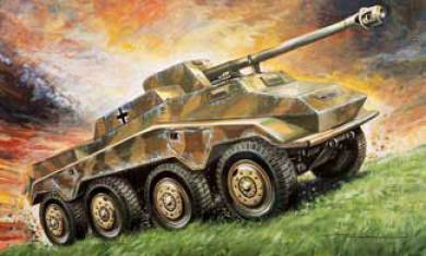 WWII SdKfz 234/4 German 8-Wheel Armored Vehicle - ONLY 1 AVAILABLE AT THIS PRICE