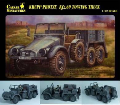 Military Series: WWII Krupp Protze Kfz69 Towing Truck