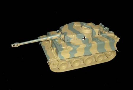 WWII German Tiger Tank (Camouflage Pre-painted ) 