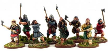 Gripping Beast Norse Gael Warriors with Dane Axes