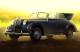 WWII German Opel Cabriolet Admiral Convertible Staff Car