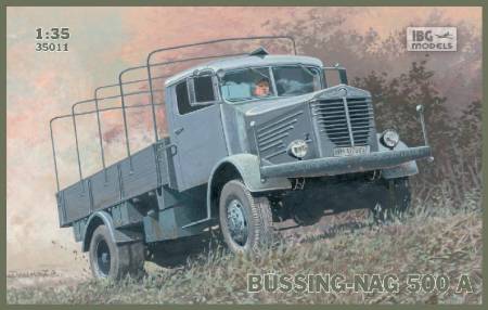 Bussing-Nag 500A Canvas-Type Stake Body Truck