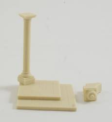 Fluted Column/Arch Section Figure Base