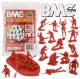 BMC Marx Plastic Army Men US Soldiers - Red 31pc