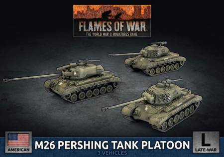 M26 Pershing Tank Platoon (Plastic x3)