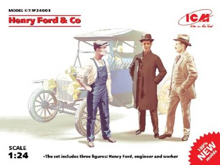Henry Ford & Co. Figure Set (3)