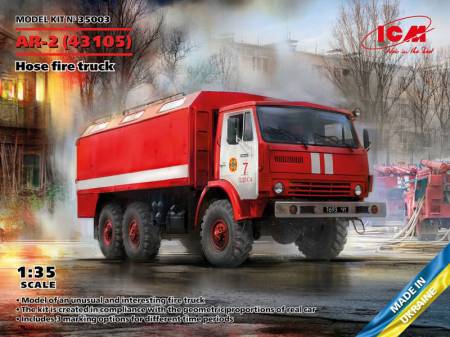 AR2 (KAMAZ-43105) Fire Truck