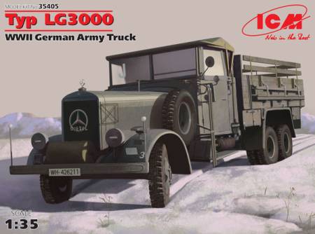 WWII German Type LG3000 Army Truck