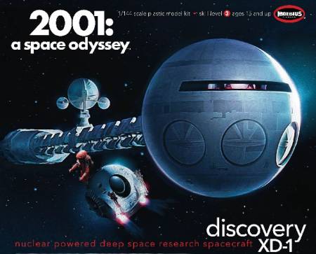 2001 Space Odyssey: Discovery XD1 Nuclear Powered Deep Space Research Spacecraft