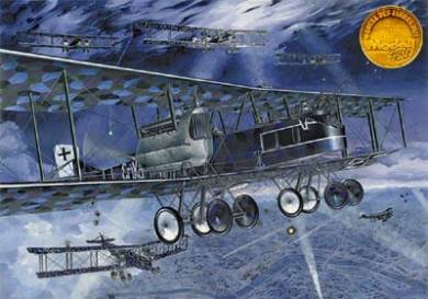 Gotha G V German Strategic BiPlane Bomber