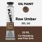 Scalecolor Floww Oil Paints: Raw Umber 20Ml Tube
