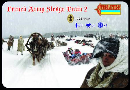 Strelets R - French Army Sledge Train Set 2
