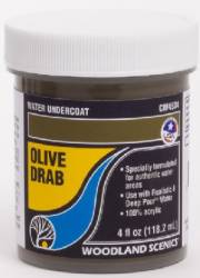 Water Undercoat - Olive Drab (4 fl.oz.)