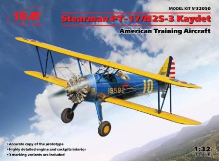 Stearman PT17/N2S3 Kaydet American Training Aircraft