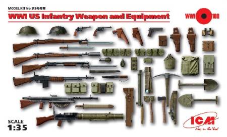 WWI US Infantry Weapon & Equipment