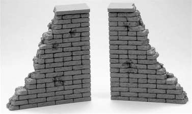 Short Ruined Wall Sections