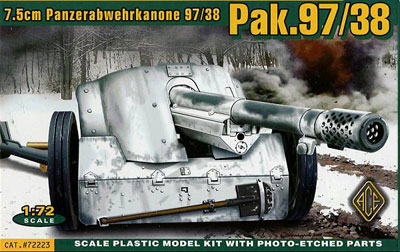 German 7.5cm Panzerabwehrkanone Pak 97/38 Gun