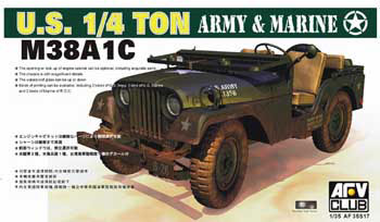 US Army 1/4-Ton M38A1C Jeep