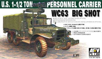 WC63 Big Shot 1 1/2-Ton 6x6 Personnel Carrier