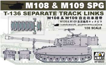 US M108 & M109 SPG T136 Separate Track Links