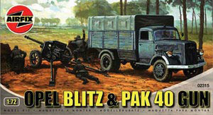 WWII German Opel Blitz & Pak Military Truck