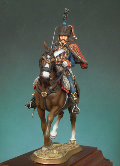 Mounted French 4th Hussar 1813