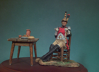 French 4th Dragoon Officer 1812- UNPAINTED KIT (1 available)