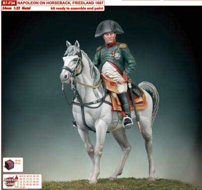 Napoleon on Horseback, Friedland 1807
