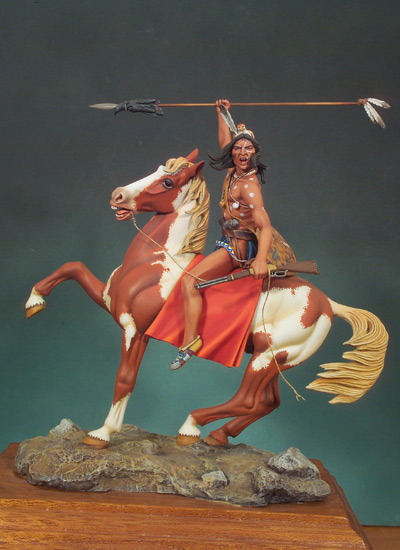 Mounted Crazy Horse 1876
