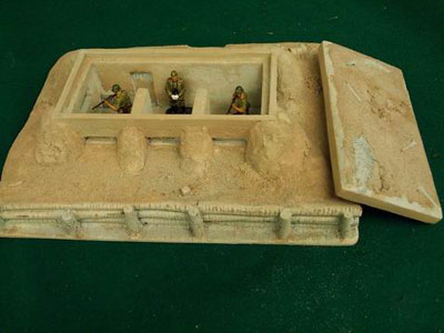 WWII Japanese Seawall Bunker with Detachable Roof