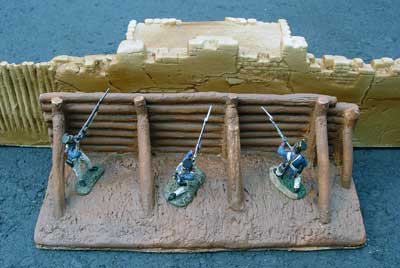 Alamo Retaining Wall