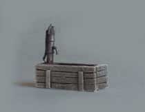 Water Trough & Pump