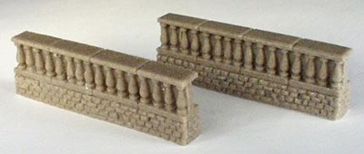Low Balustrade Walls