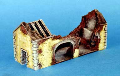 Ruined Cart Shed with Arched Doorways