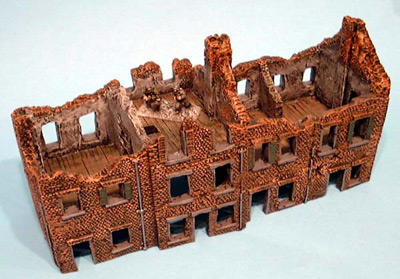 Damaged Row House