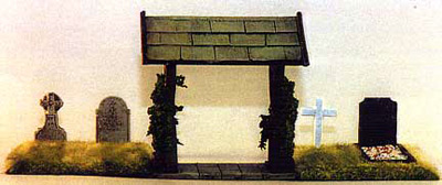 Church Lych Gate & Graves