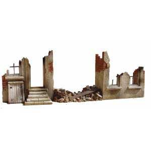 Ruined Walls with Rubble