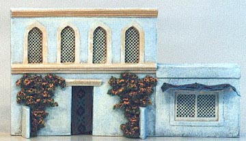 First Floor Asian Building with Arched Windows