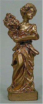 Gold Statue of Goddess Flora for JGMN18