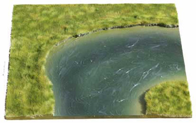 Curved River Section