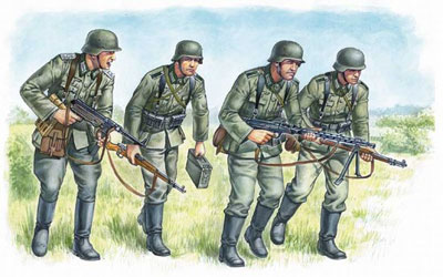 WWII German Panzergrenadiers Set #1 1939-42
