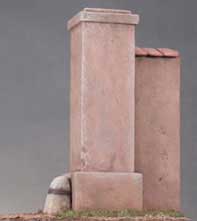 Enclosing Wall Pillar