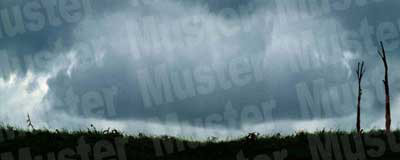 Cloudy Horizon Background Scene