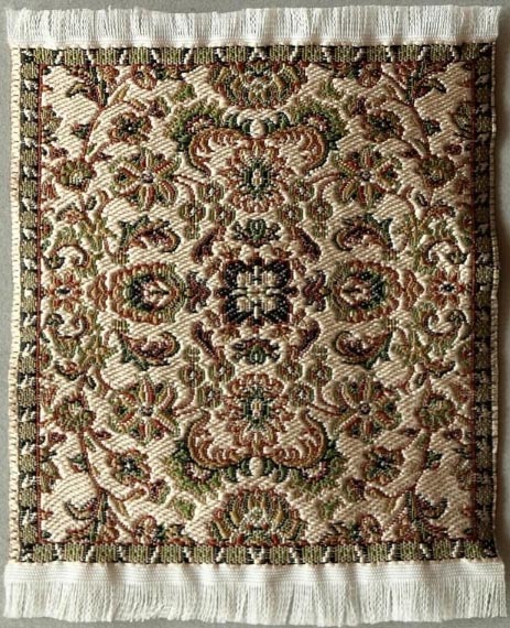 Miniature Rug, 6.5 x 8