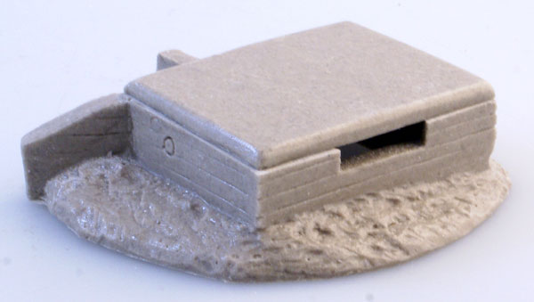 MG Observation Bunker with Detachable Roof