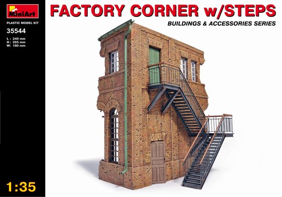 Factory Corner with Steps
