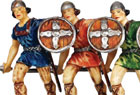 Old Toy Soldiers- Plastic Figures