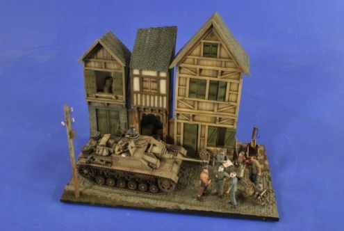 German Village Diorama