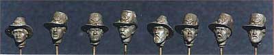 Assorted Hardee Hat Heads